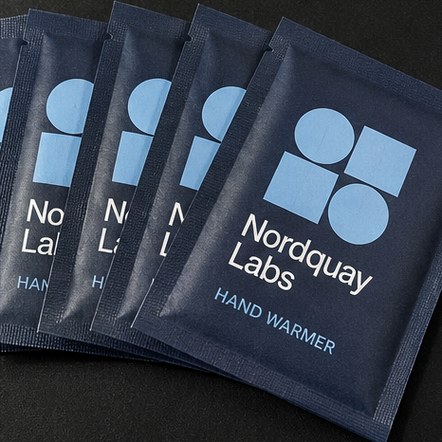 Promotional custom hand warmers with company logo